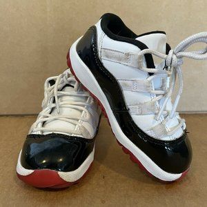 Nike Air Jordan 11 "XI" Retro Low Concord Bred GS  (505836-160) Size 8c Toddler
